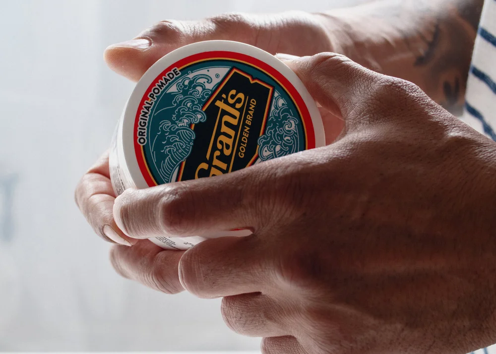 GRANT'S GOLDEN BRAND - WATER BASED POMADES, MEN'S GROOMING, MADE IN USA