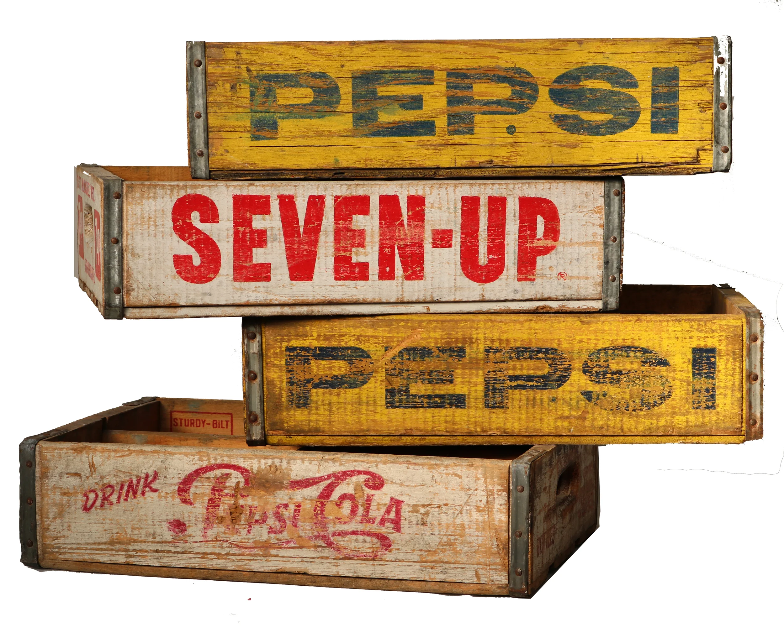 Wooden Soda Crates