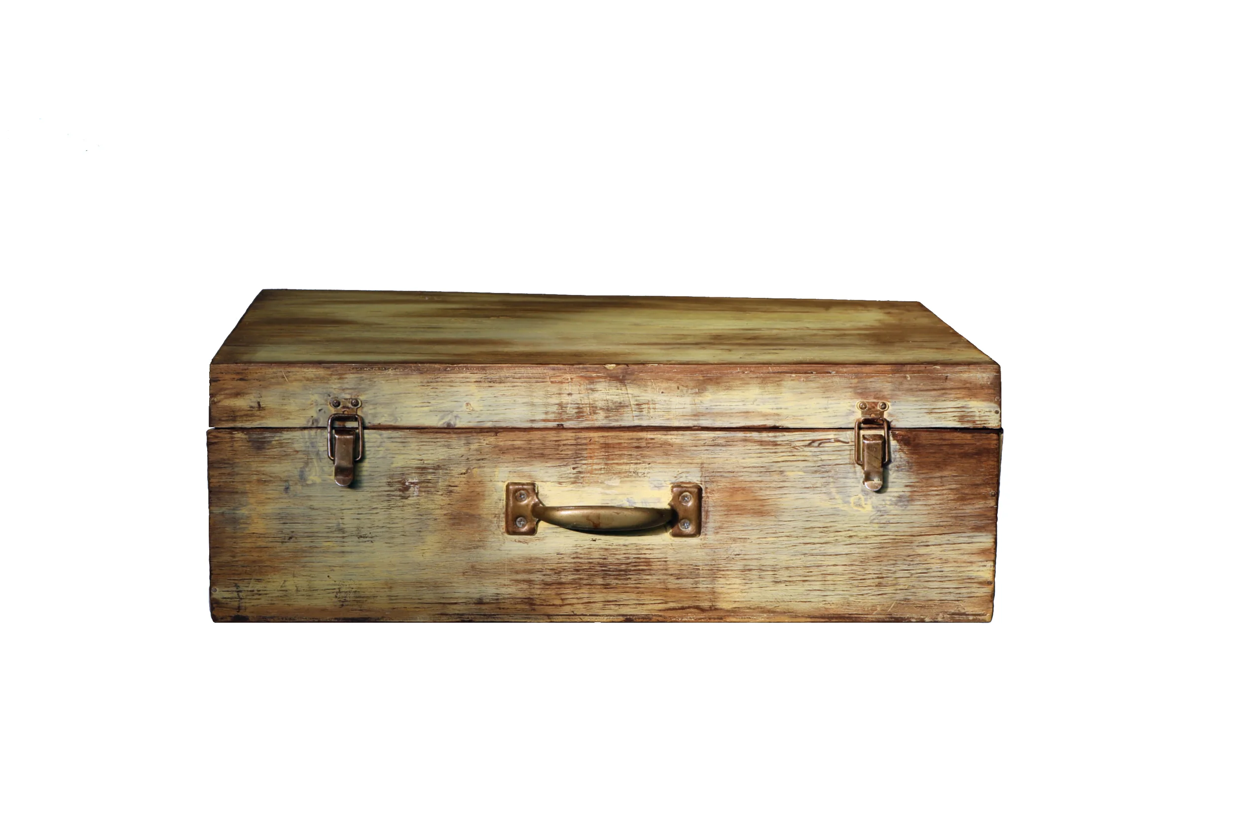 Refurbished Wooden Suitcase
