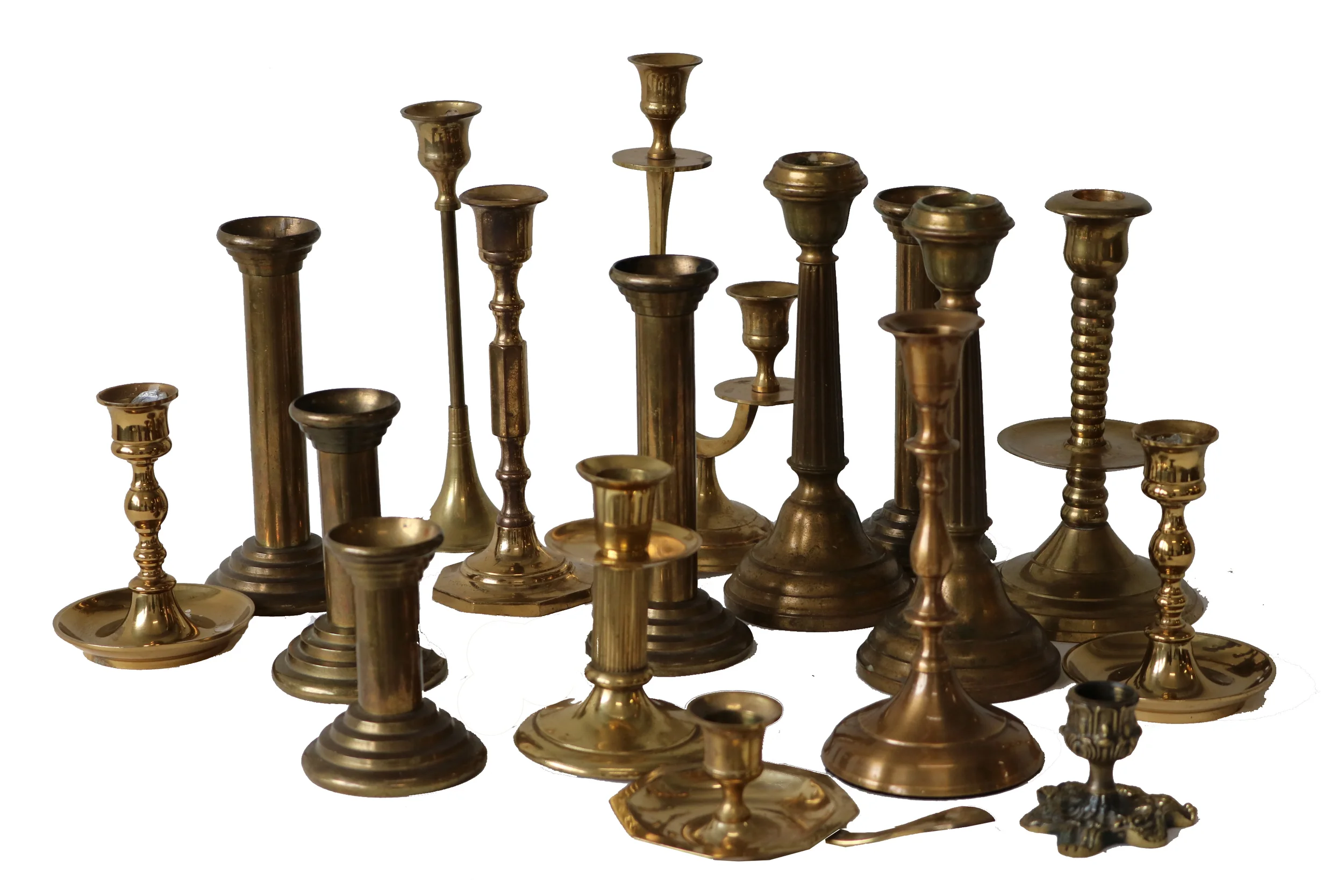 Brass Taper Candle Holder