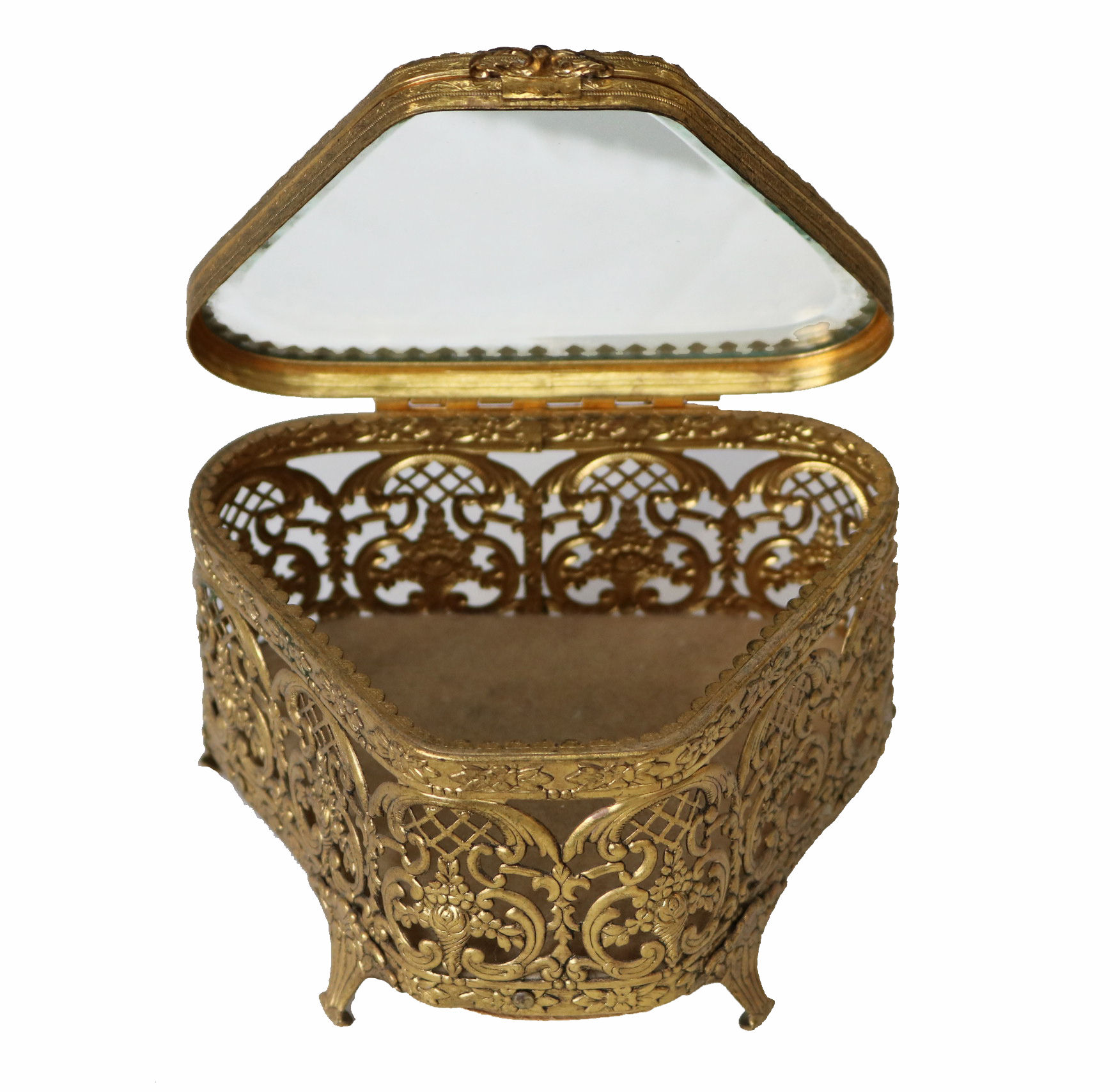 Brass Jewelry Container
