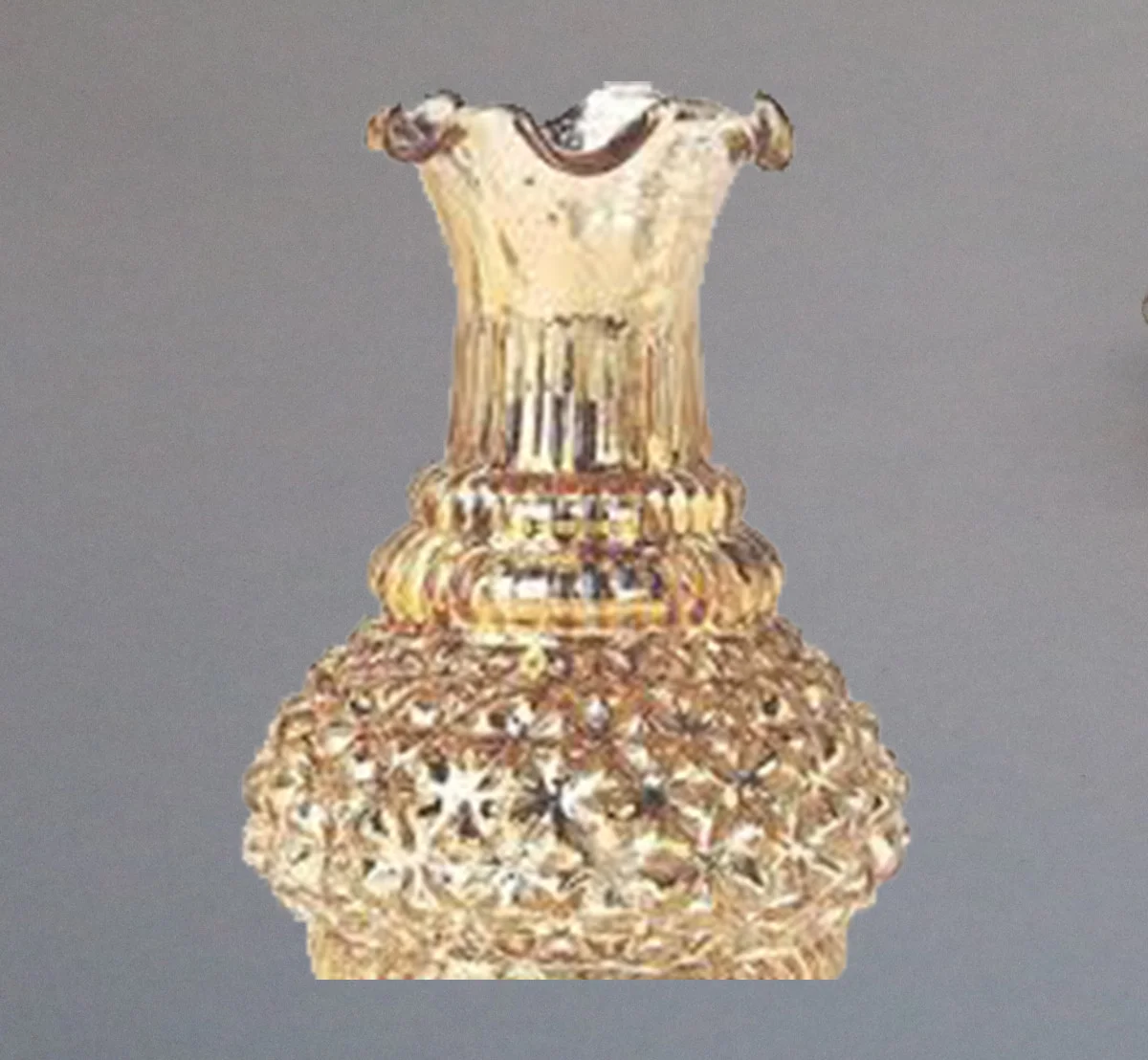 Ruffled Genie Vase