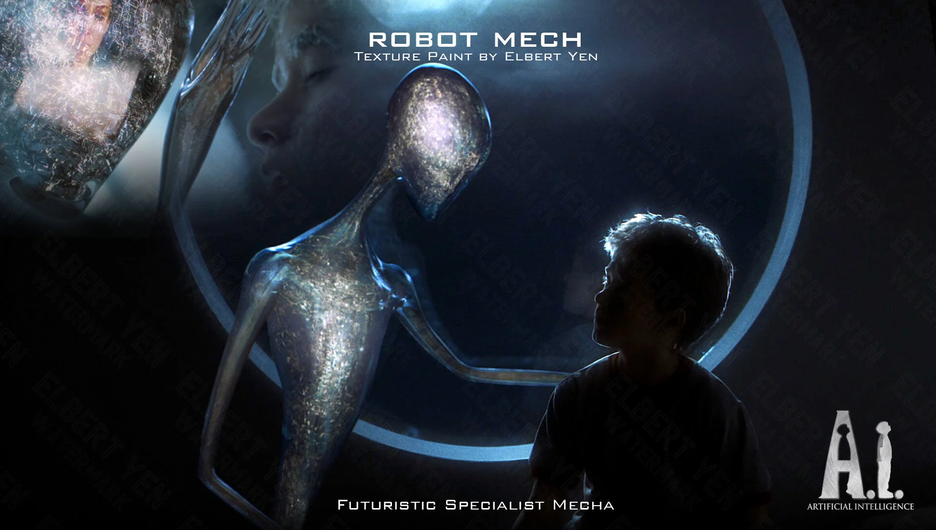 Futuristic Specialist Mecha