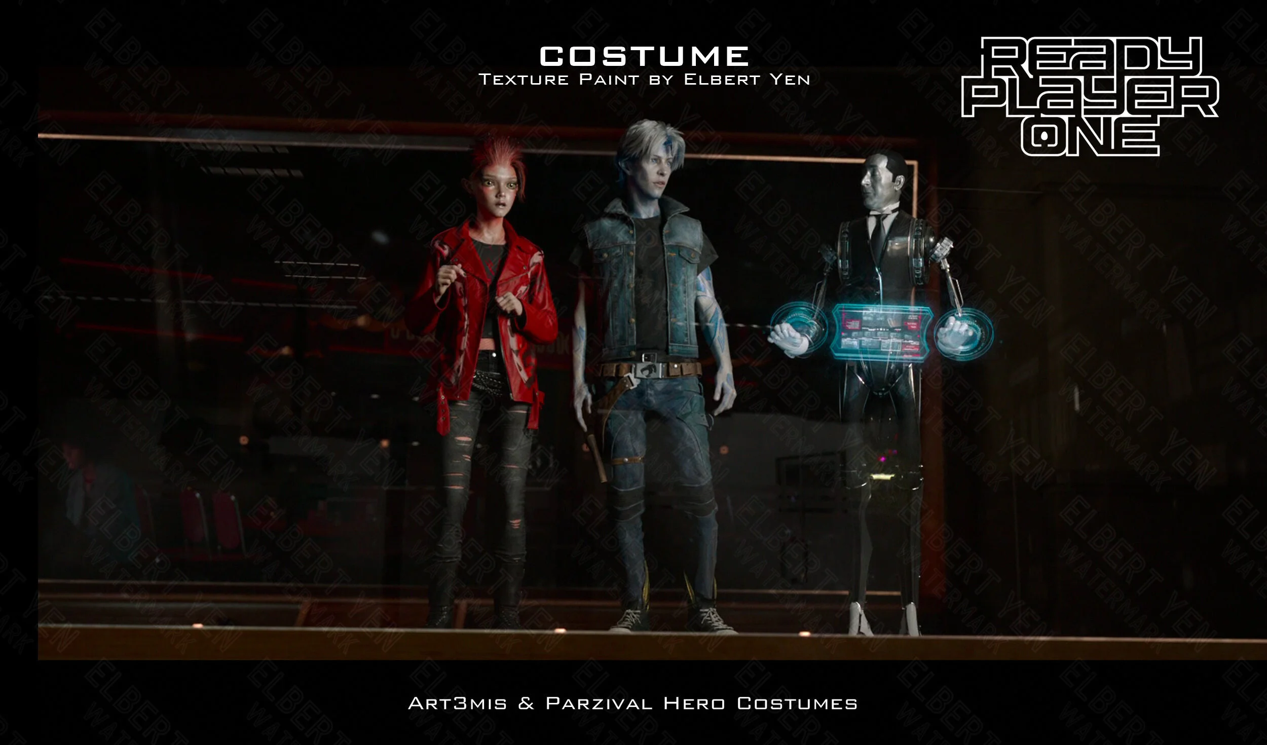 Art3mis' & Parzival's Hero Costumes