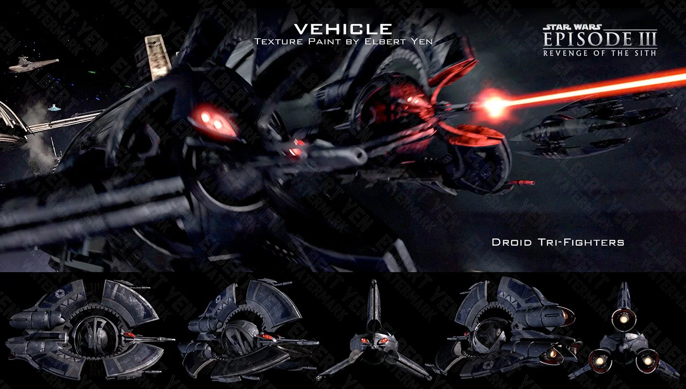 Droid Tri-Fighters