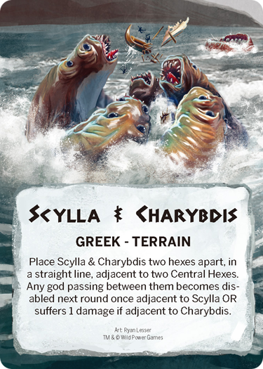 Scylla & Charybdis - High Heavens Boardgame