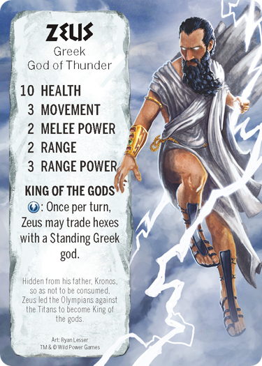 Zeus - High Heavens Boardgame
