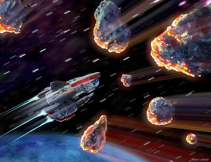 Meteor Shower - Destiny Renegades Card Art