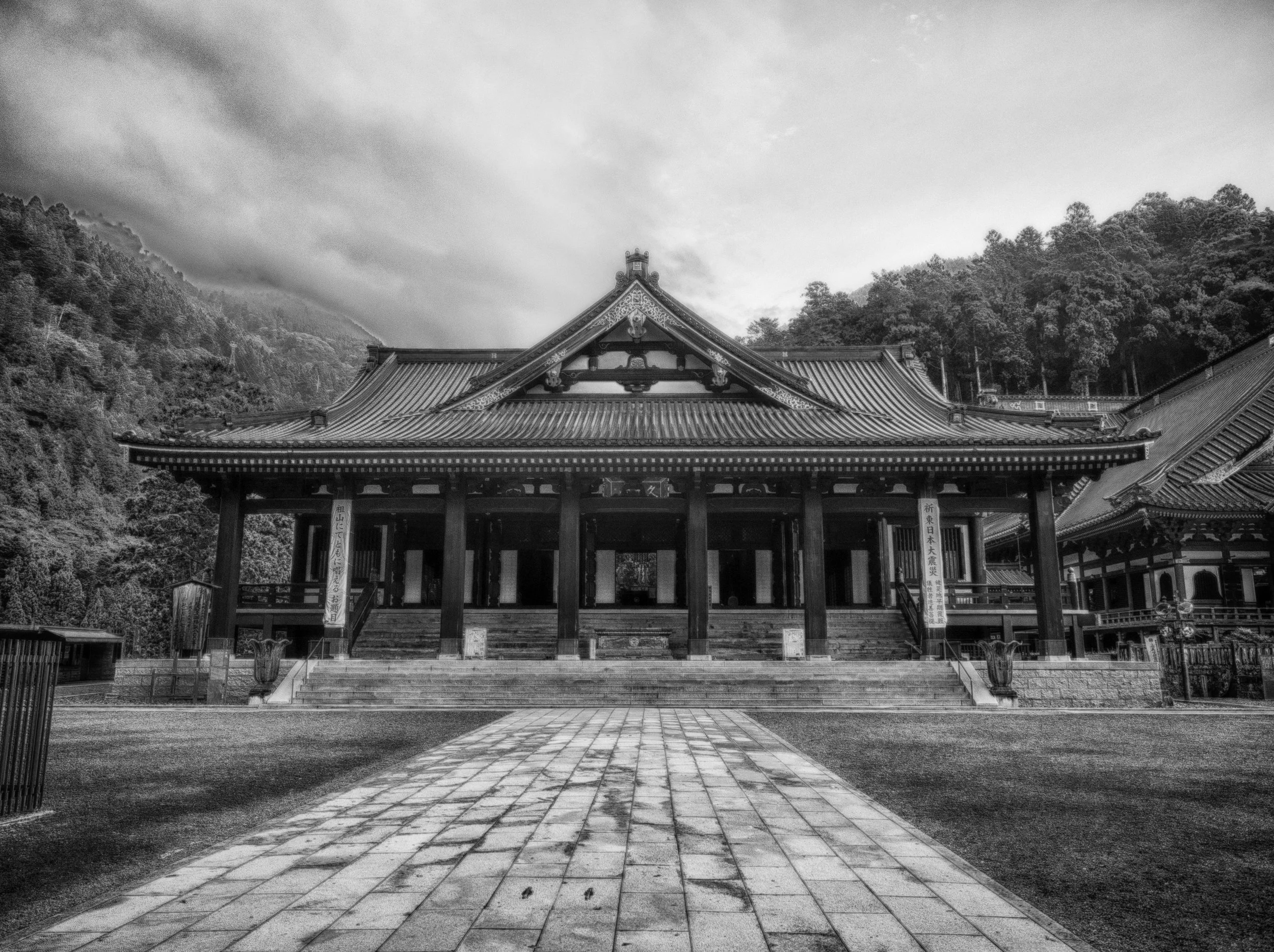 kuon-ji temple, minobu