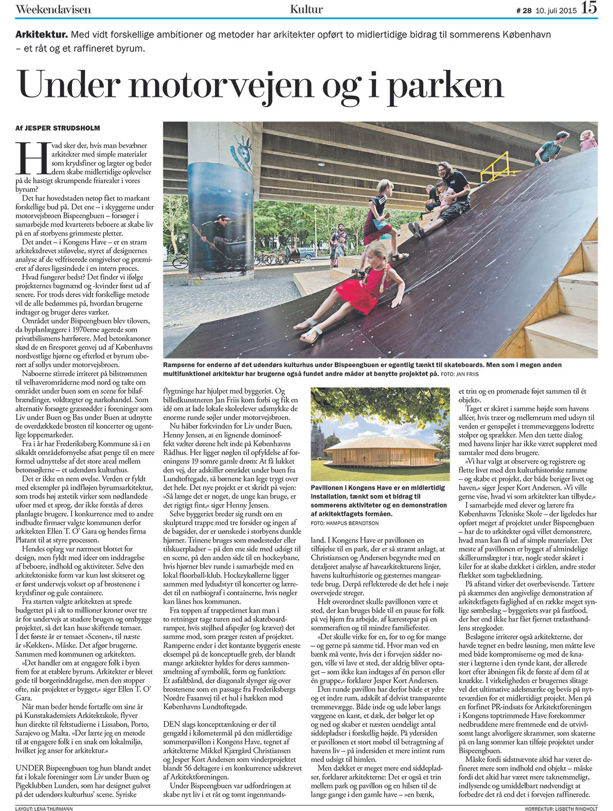 WEEKENDAVISEN 10. JULI 2015