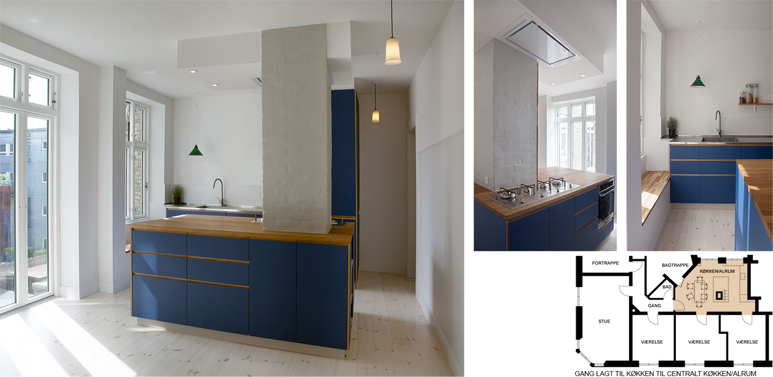 ET STUDIE I EG, STÅL OG LINOLEUM - KØBENHAVN NV