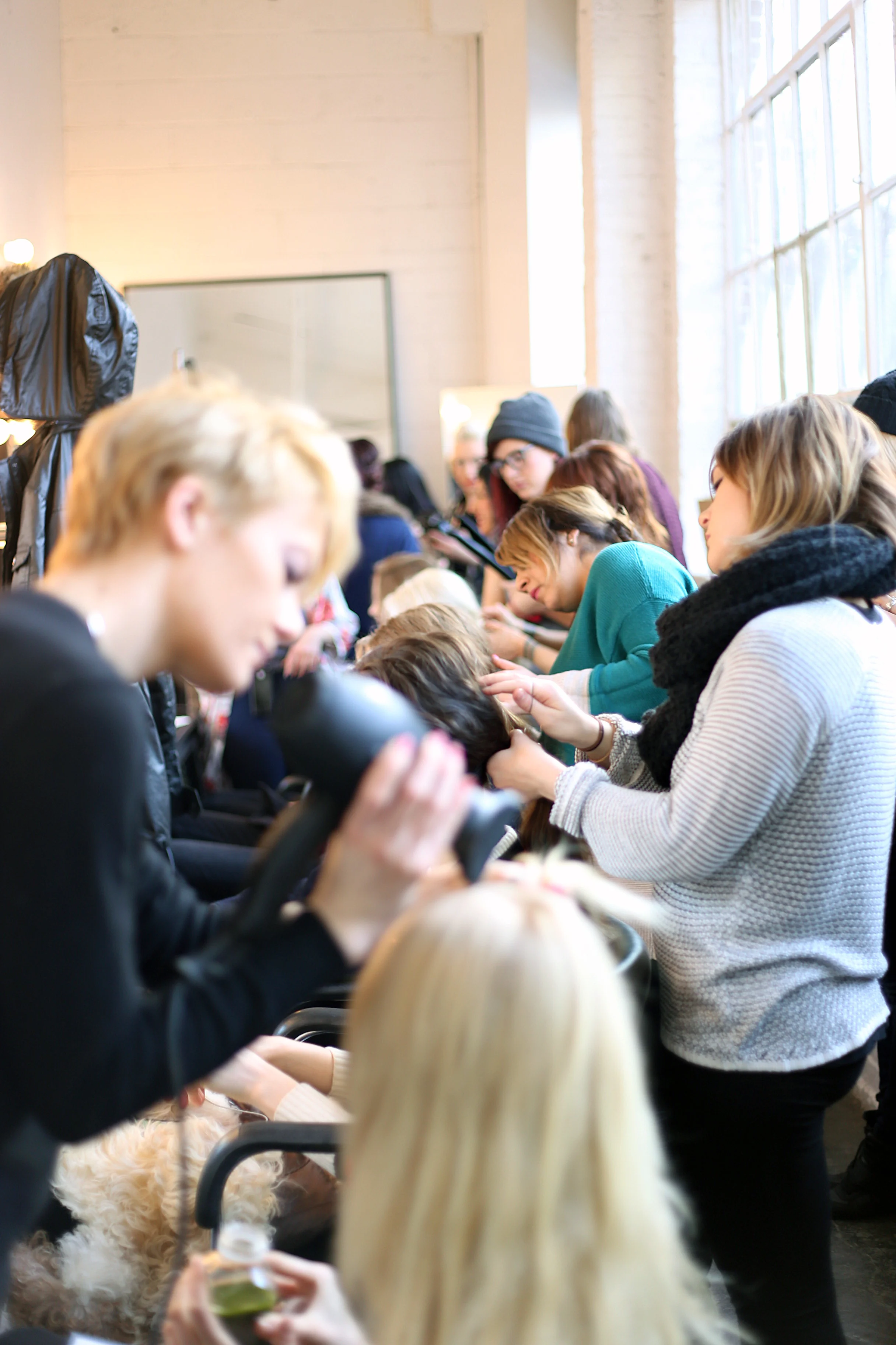 Behind the scenes - NYFW