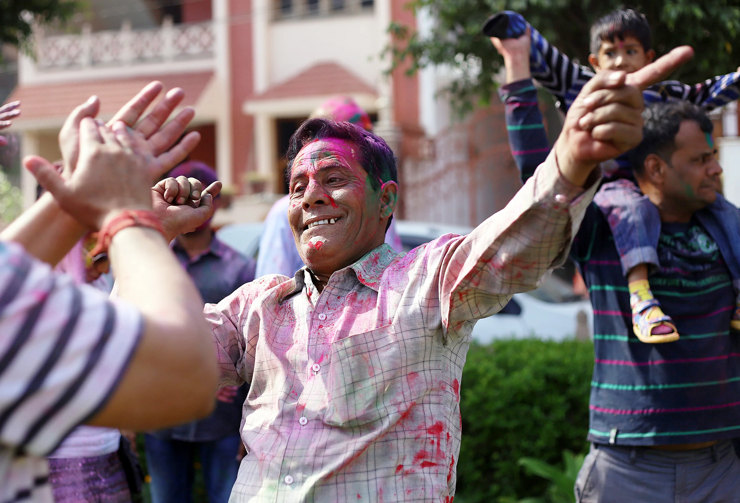 Men Celebrating - Mathura, India