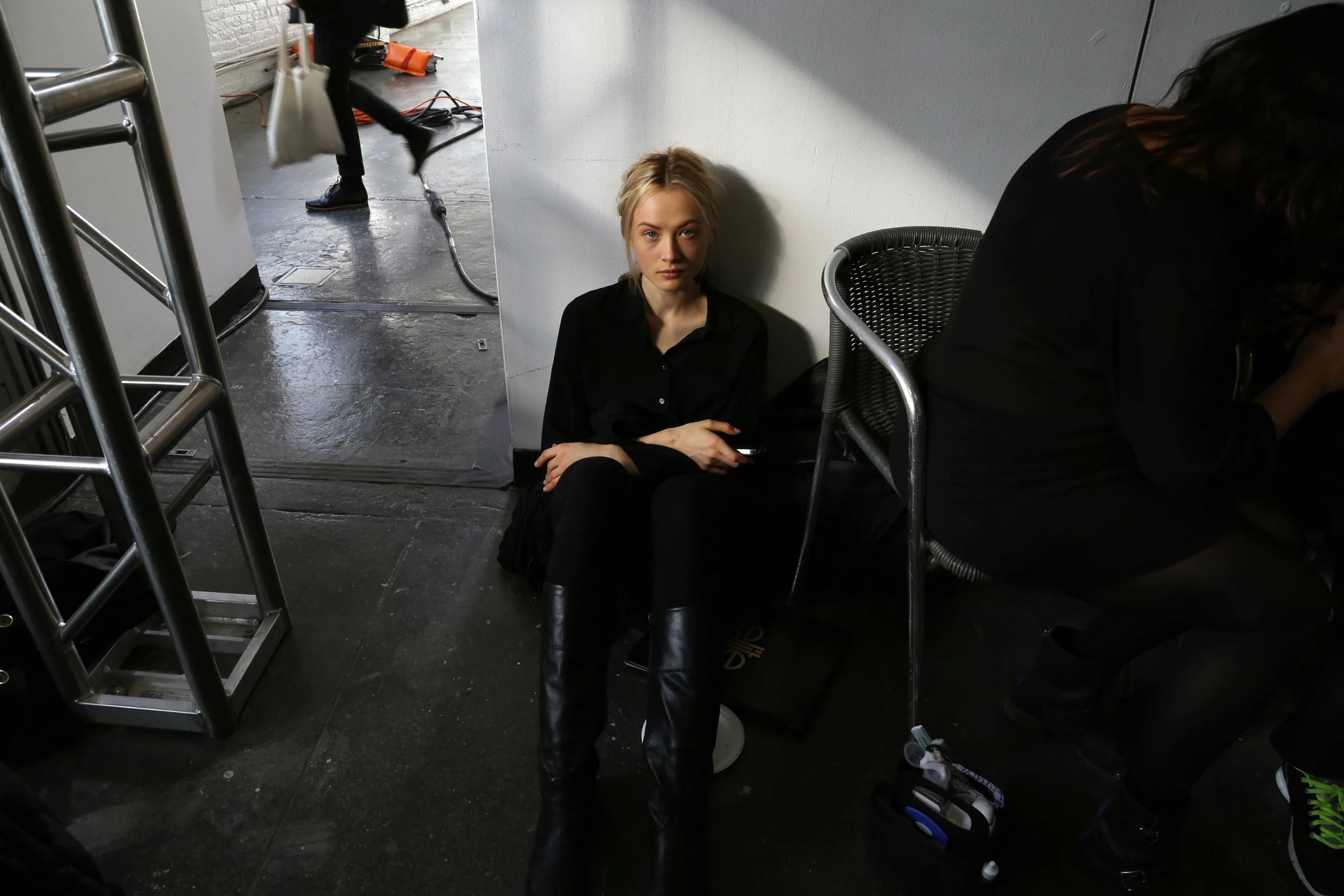 Model Relaxing - NYFW