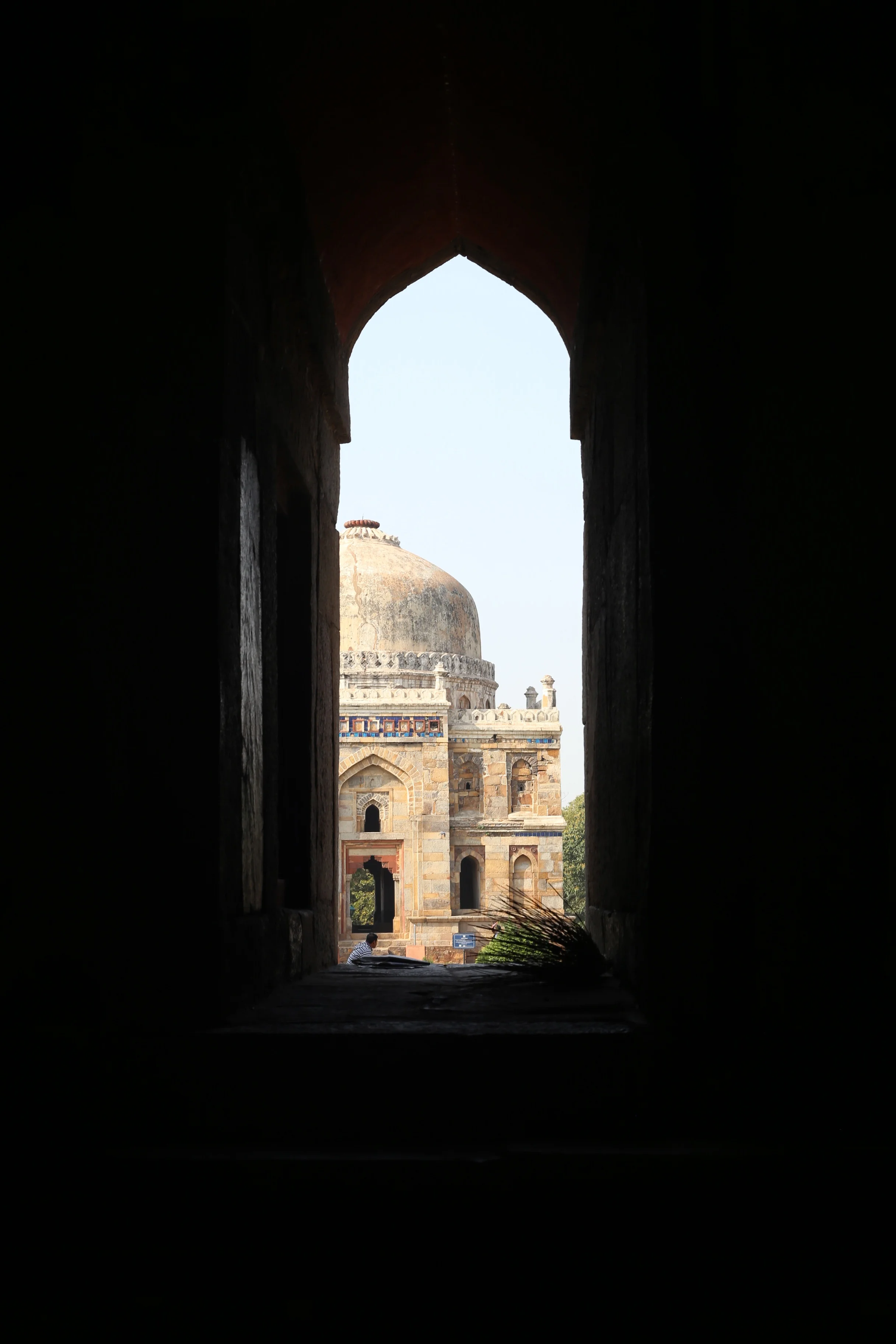 Looking out - Lodhi Gardens - New Delhi, India