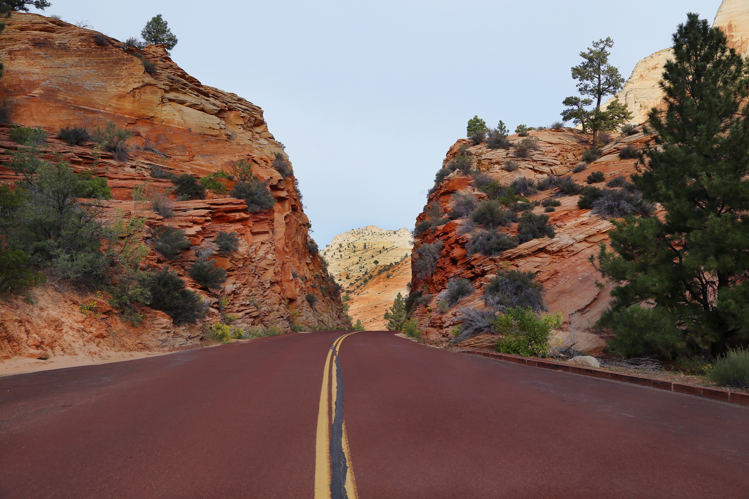 Entrance to Zion National Park 