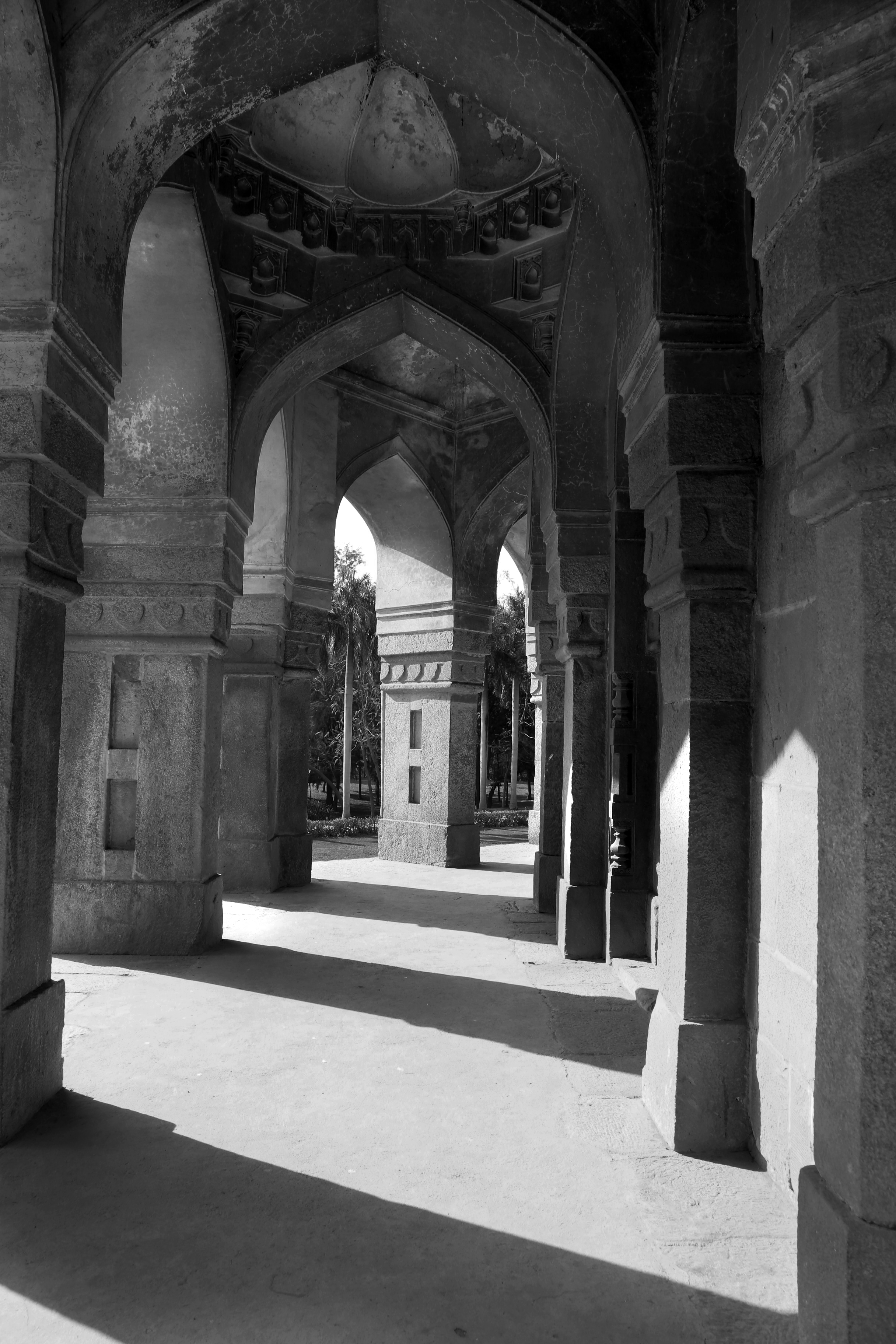 Shadows in Lodhi Gardens 