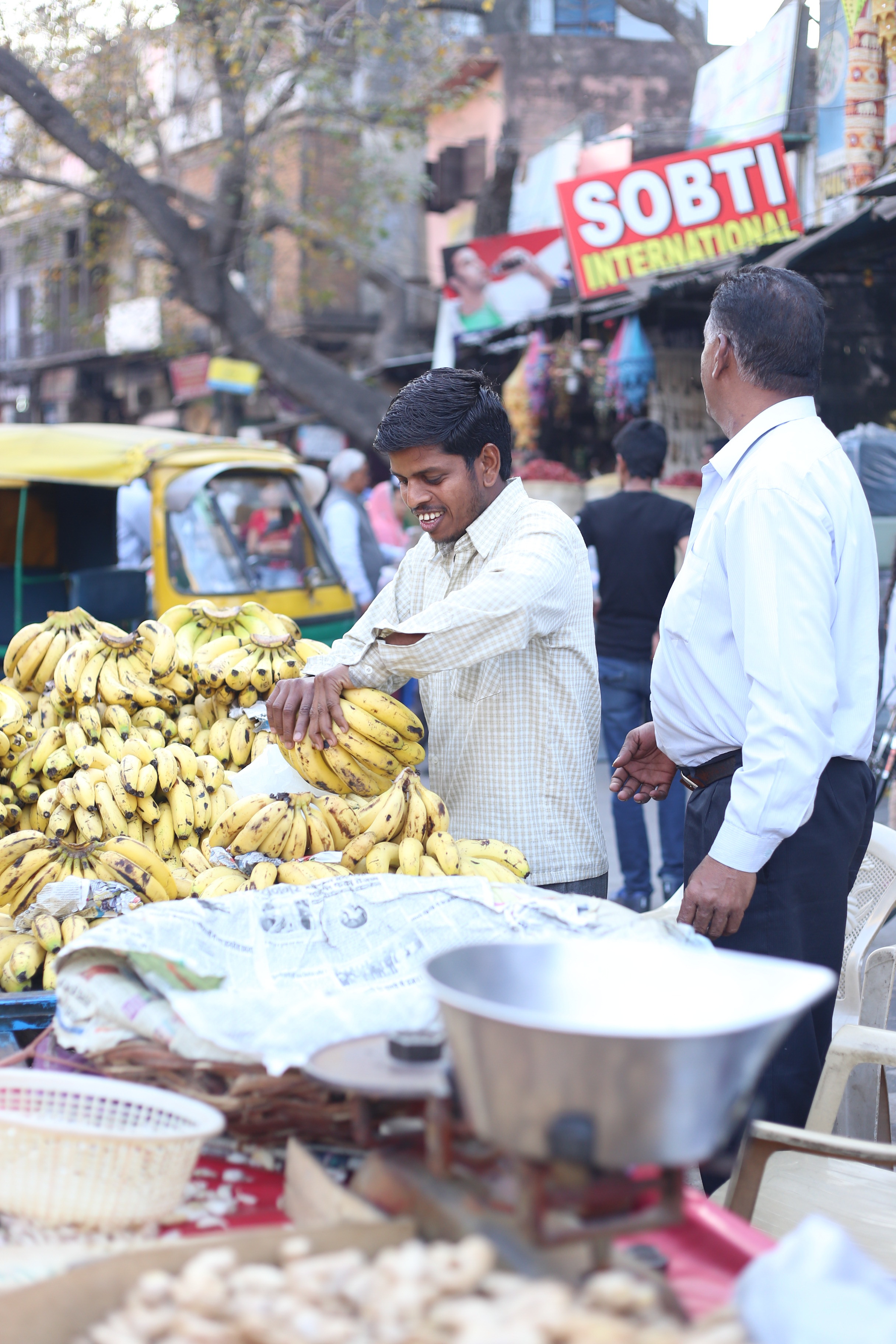Banana stand, Main Bazaar 
