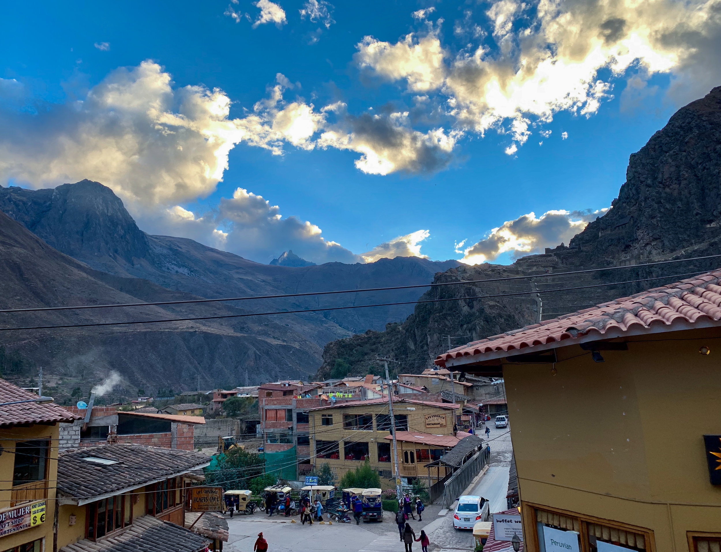 Happy Hour in the Andes - Ollantaytambo, Cusco Region