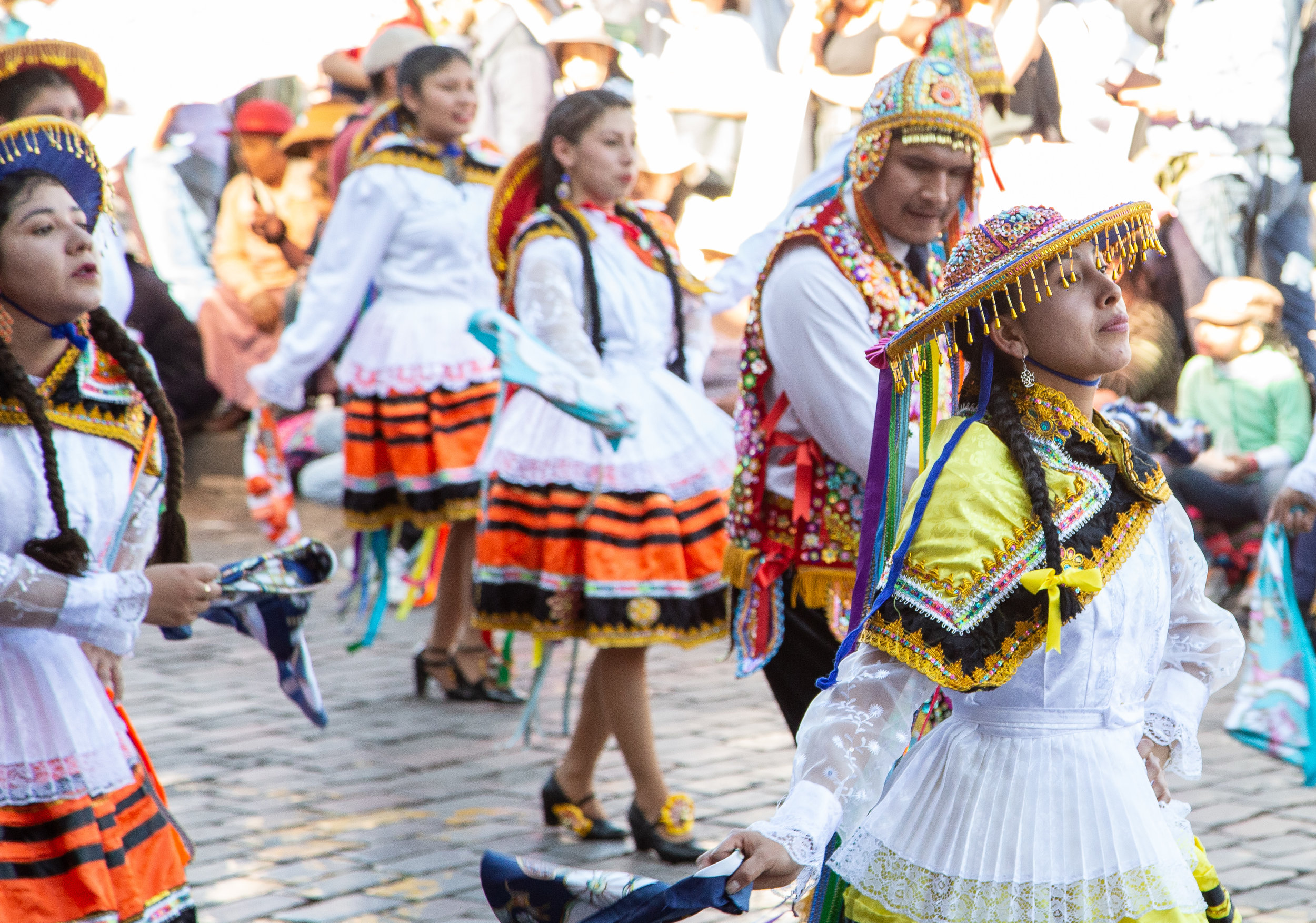Parade of Ladies - Cusco