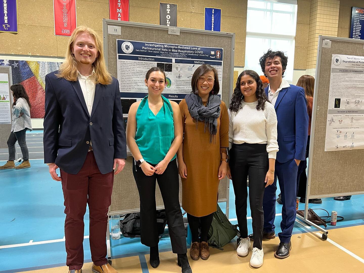 🙌Congrats to these students for presenting their work at MacFest 🙌