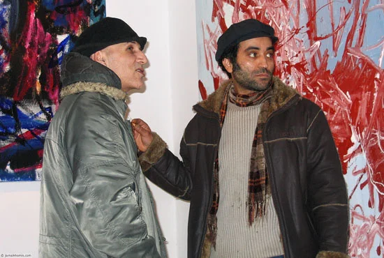 Jamal Khamis and Chokri Ben Amor at Stedelijk Museum Amsterdam (Museum Night 2008)