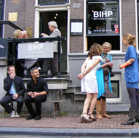 Outside the BIHP exposition