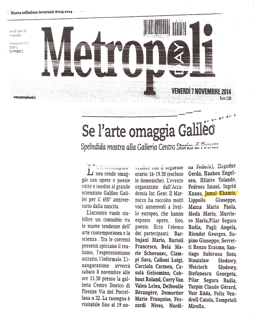 Metropoli - Se l'arte omaggia Galileo.jpg