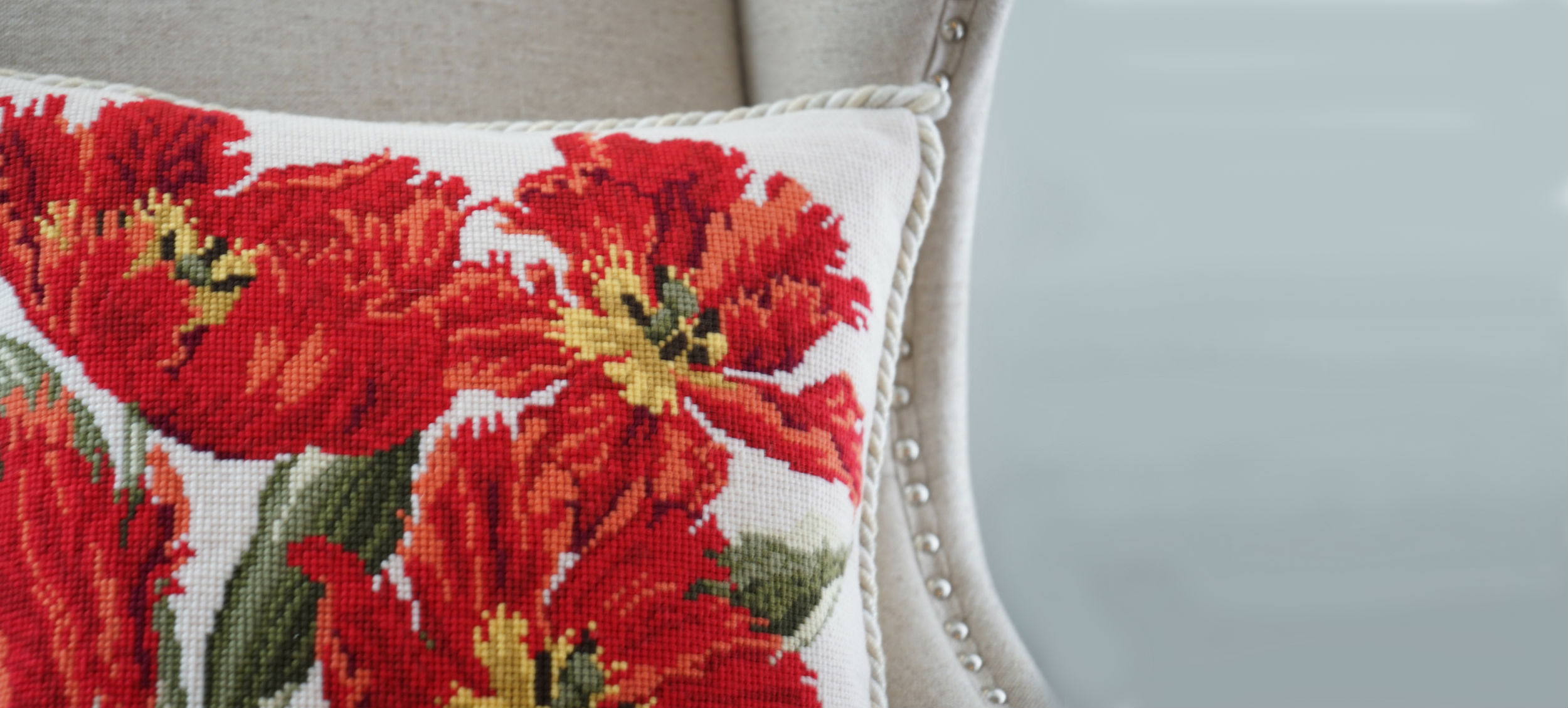Finished Needlepoint Pillows — QUEENS GATE DESIGN
