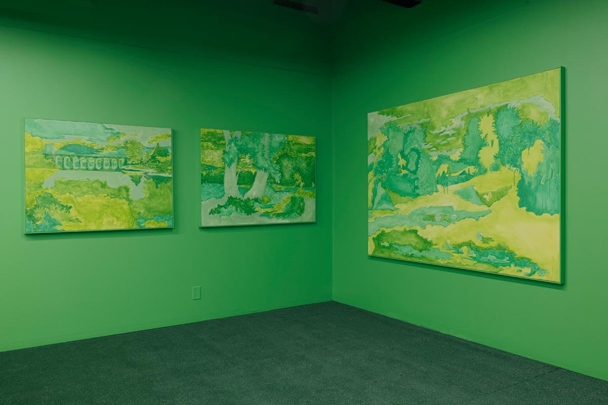  Installation view: “Chris Dougnac: Temple, Rock, Cloud” at Bakehouse Art Complex. Photo: Diana Espín, 2022. 