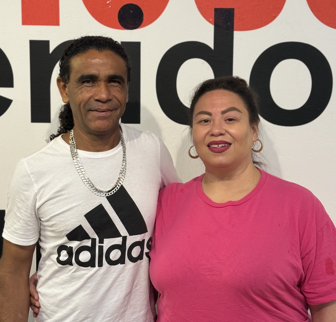 Juilo Rodriguiez and Emma Sierra 
