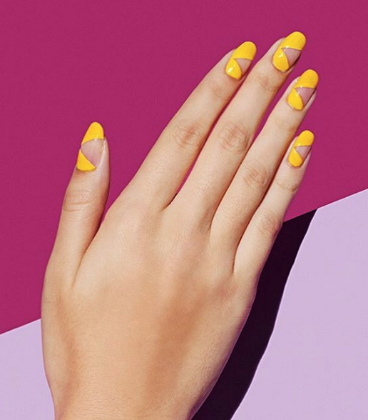 Walk on sunshine with this fun and artsy design.