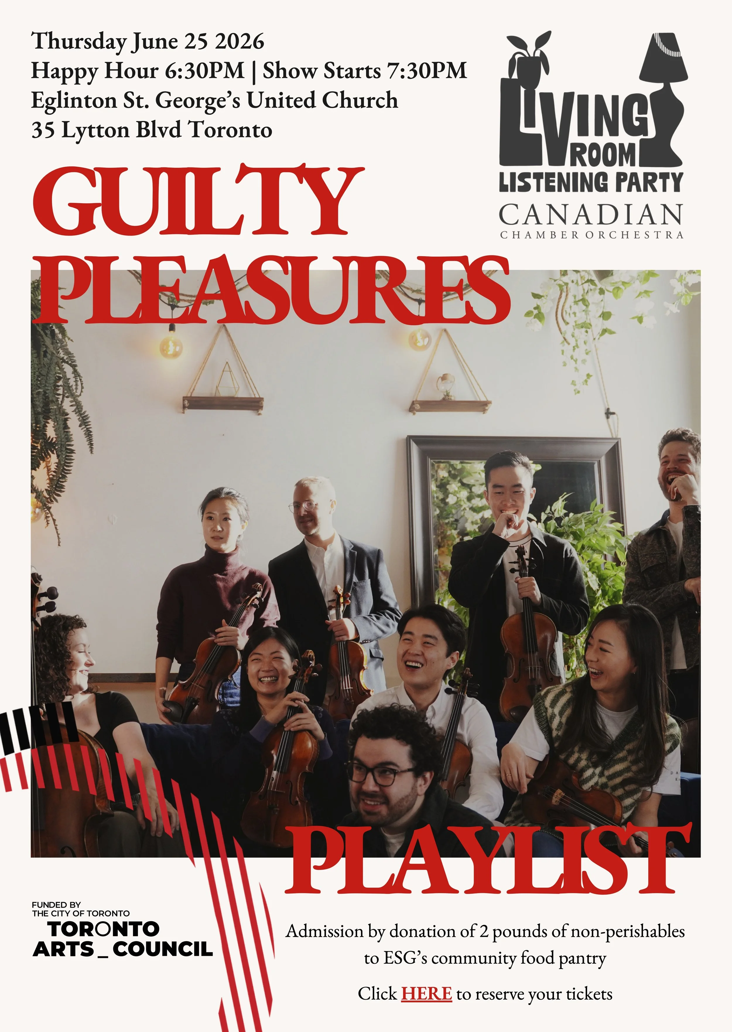 Canadian Chamber Orchestra: Living Room Listening Party