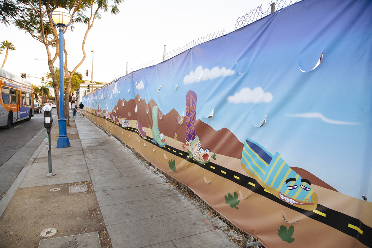 YoMeryl Mural on Santa Monica Blvd