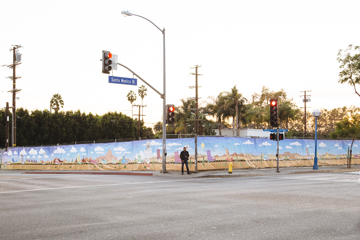 YoMeryl Mural on Santa Monica + Crescent Heights