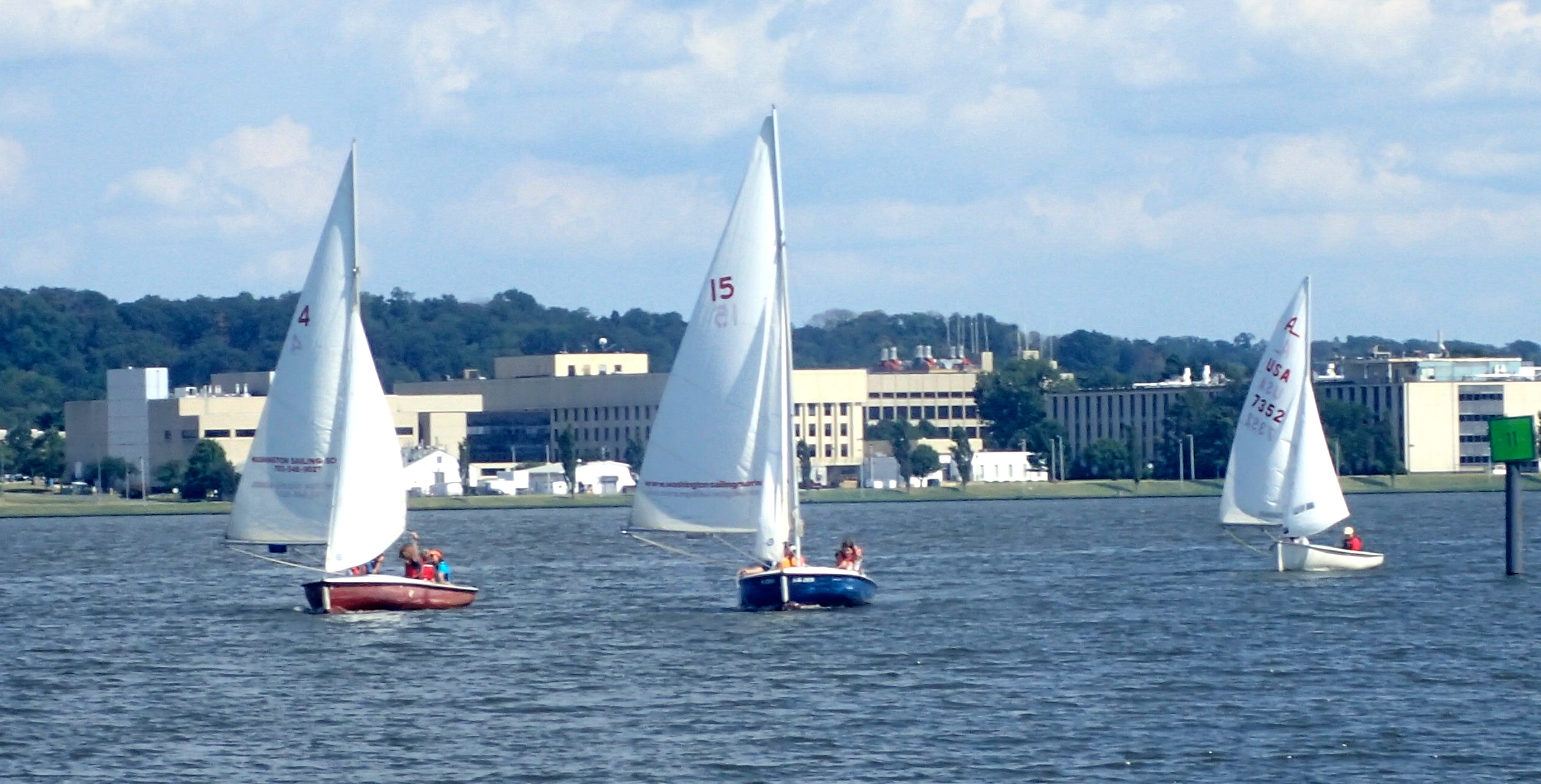 Potomac Sailing, Aug. 2015