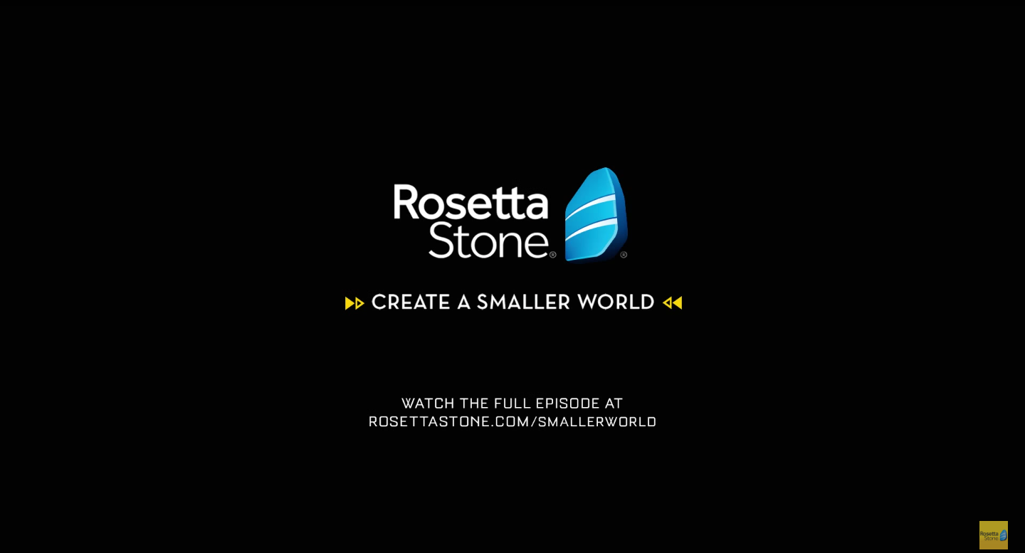 Learn Spanish with Rosetta Stone: Smaller World