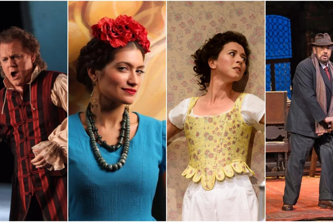 Photos by Moreno Esquibel-Bilbao/Press Photo-Catalina Cuevo/Bill Cooper-Glyndebourne/Ken Howard-Metropolitan Opera