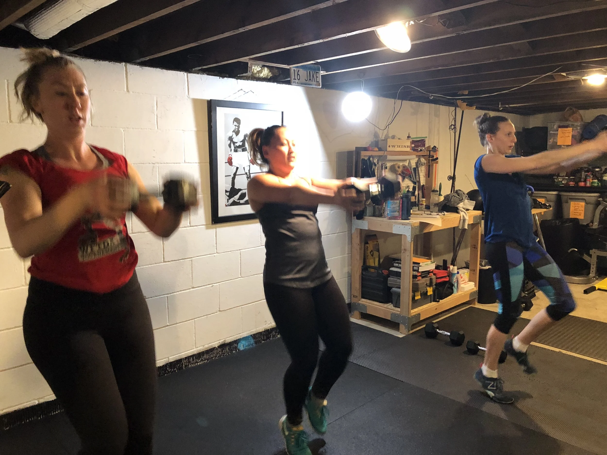 Scout’s Birthday Potluck and Friday workout!