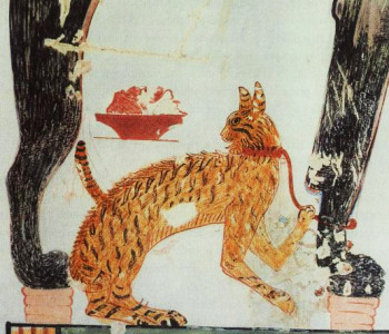 1479–1425 b.c. "Cat Painting"