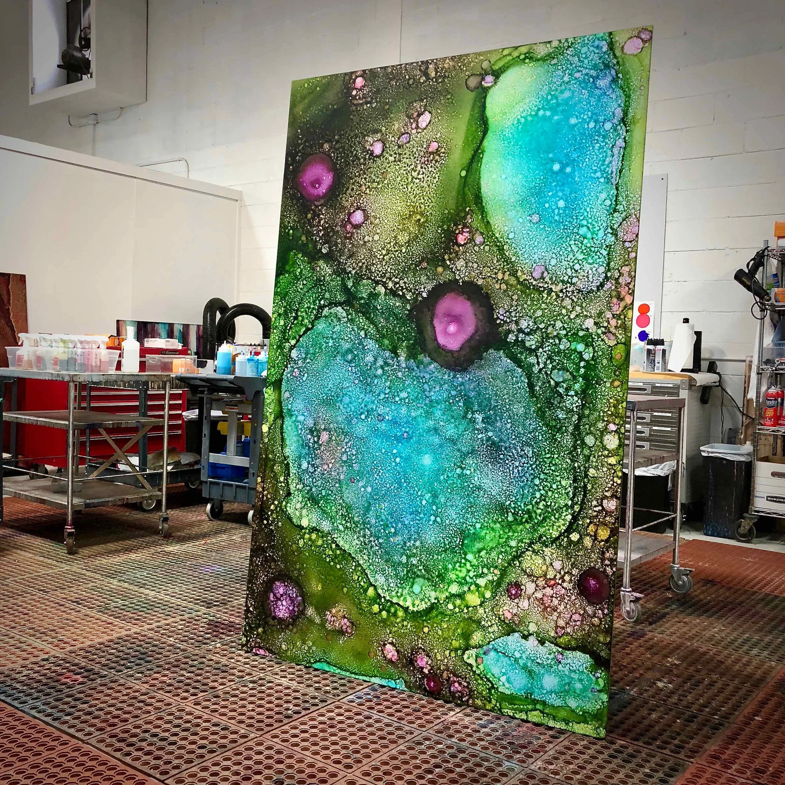 Monet's Garden No. 1 48x78