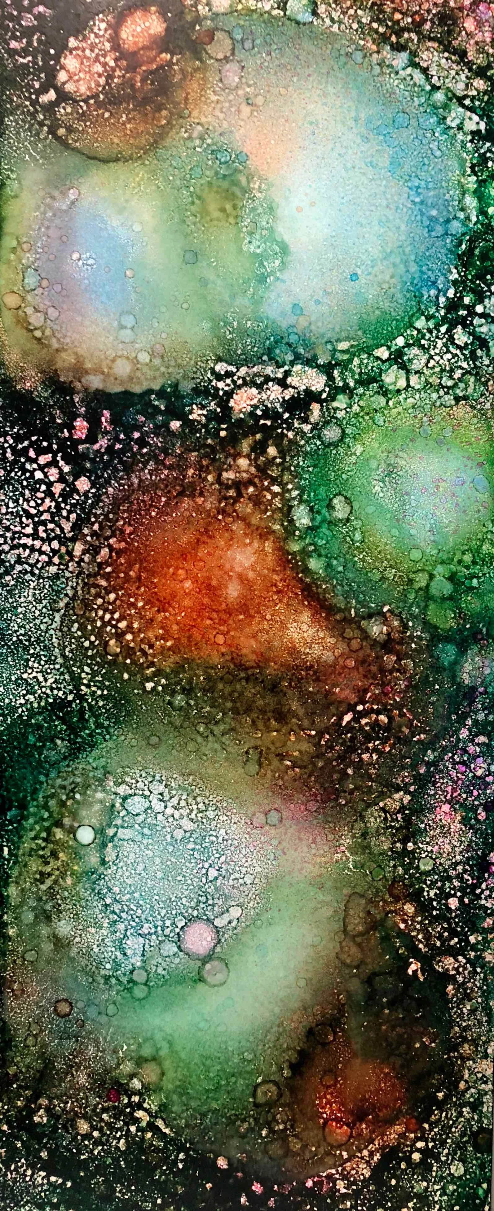 Monet's Garden No. 4 20x48