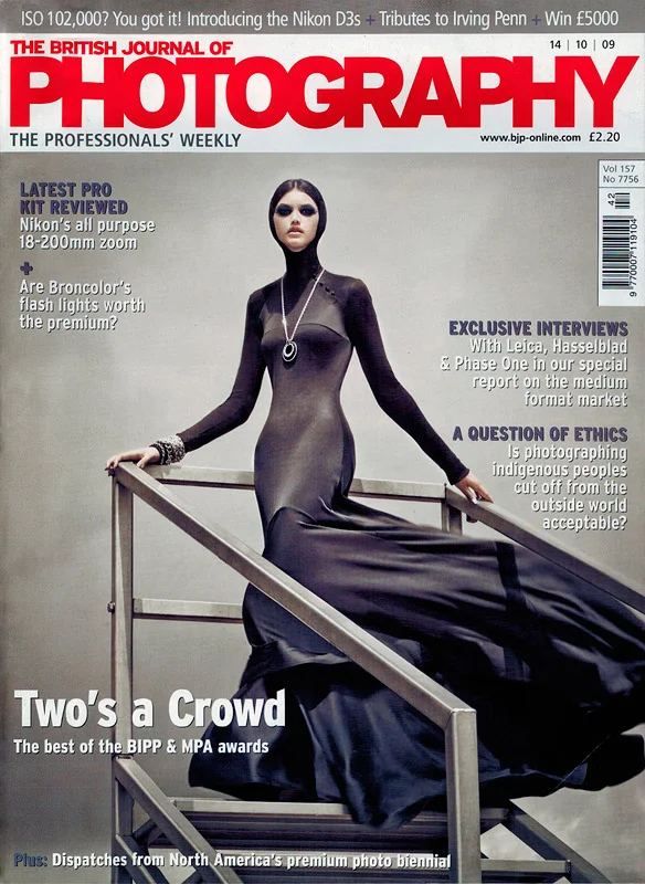 British Journal of Photography, Cover, October 2009