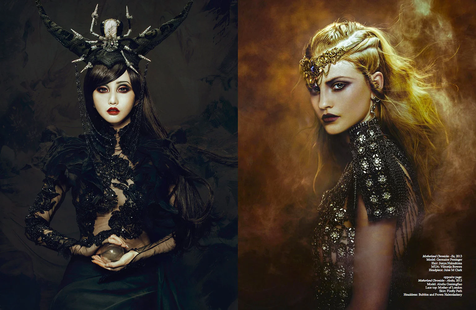 Natalia Fedoruk, " Zhang Jingna ", Beautiful Bizarre Issue 008, March 2015, 24-35.