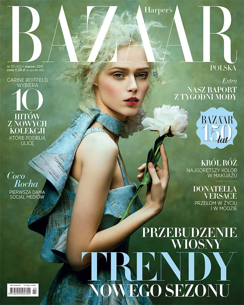 Harper's Bazaar Poland Cover - Coco Rocha