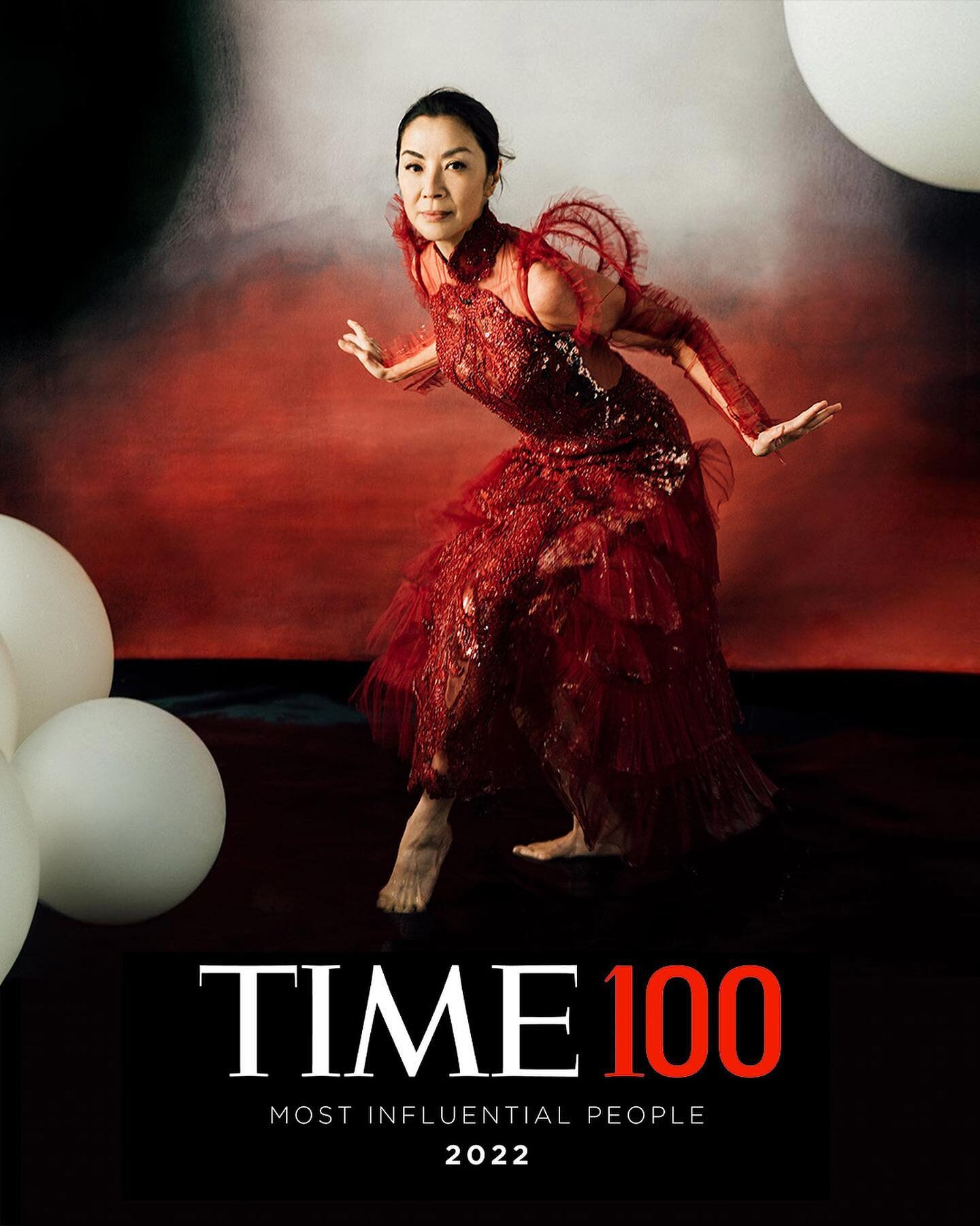 @michelleyeoh_official is one of @TIME&rsquo;s 100 Most Influential People 2022 🌟 Photo by me ❤️ 

Read the beautiful profile by @kevinkwanbooks on TIME&rsquo;s website! 

#michelleyeoh #time100
