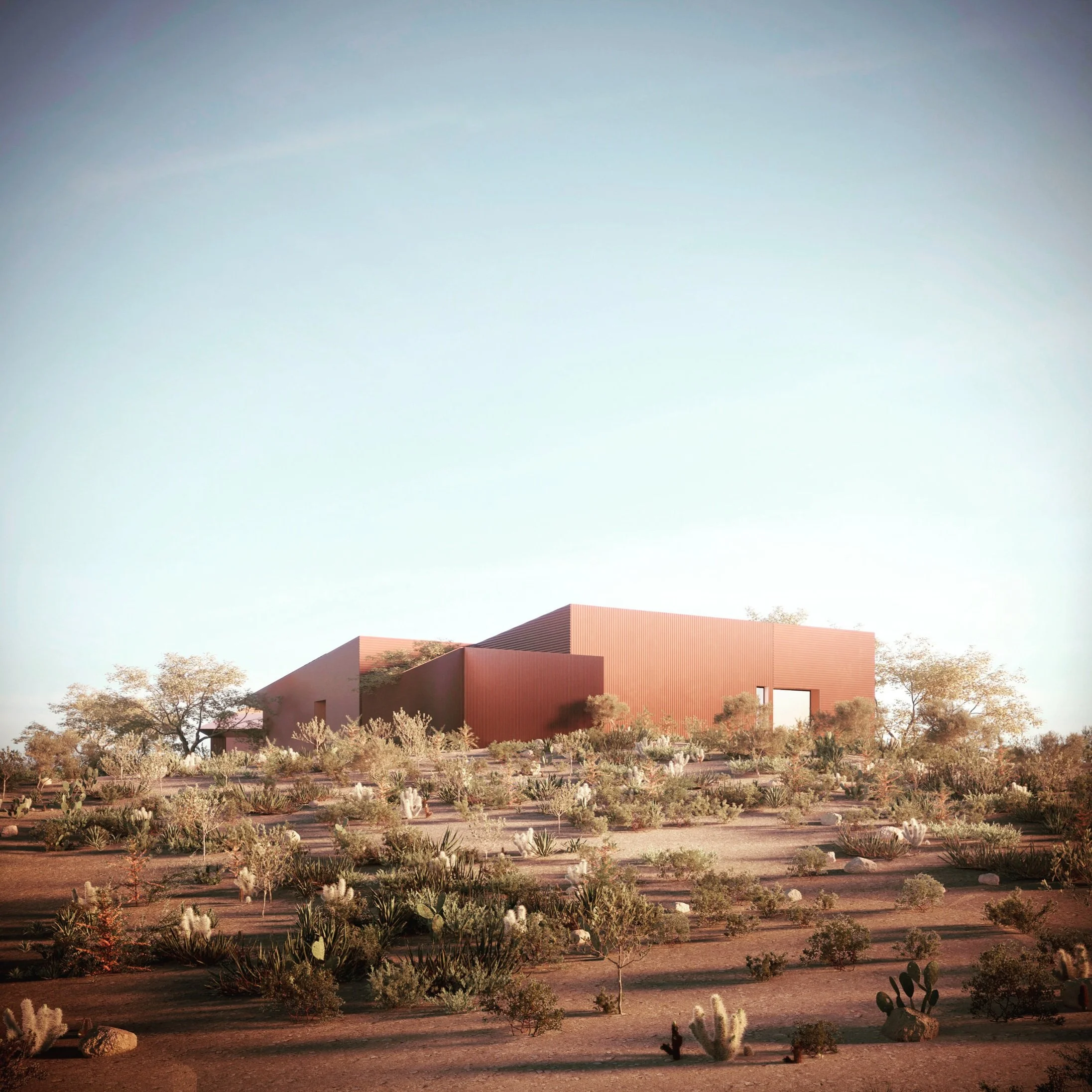 Desert Mountain Residence Blank Studio Design Architecture