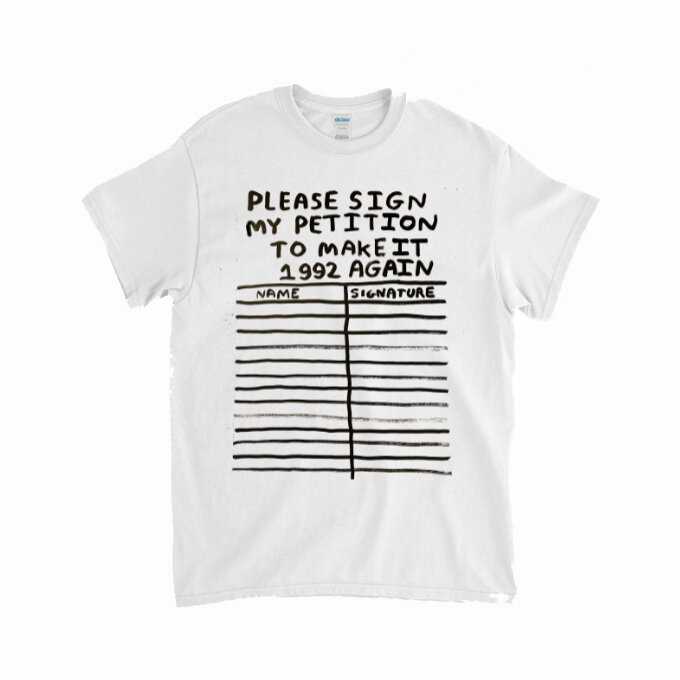 1992 petition t shirt — The Babak 