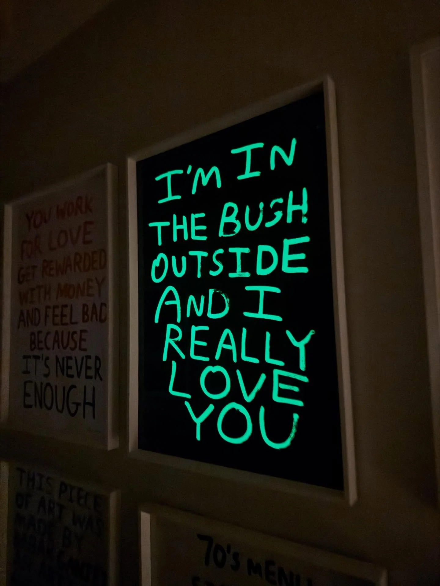 Just to confirm this edition made with @printclublondon really does glow in the dark !