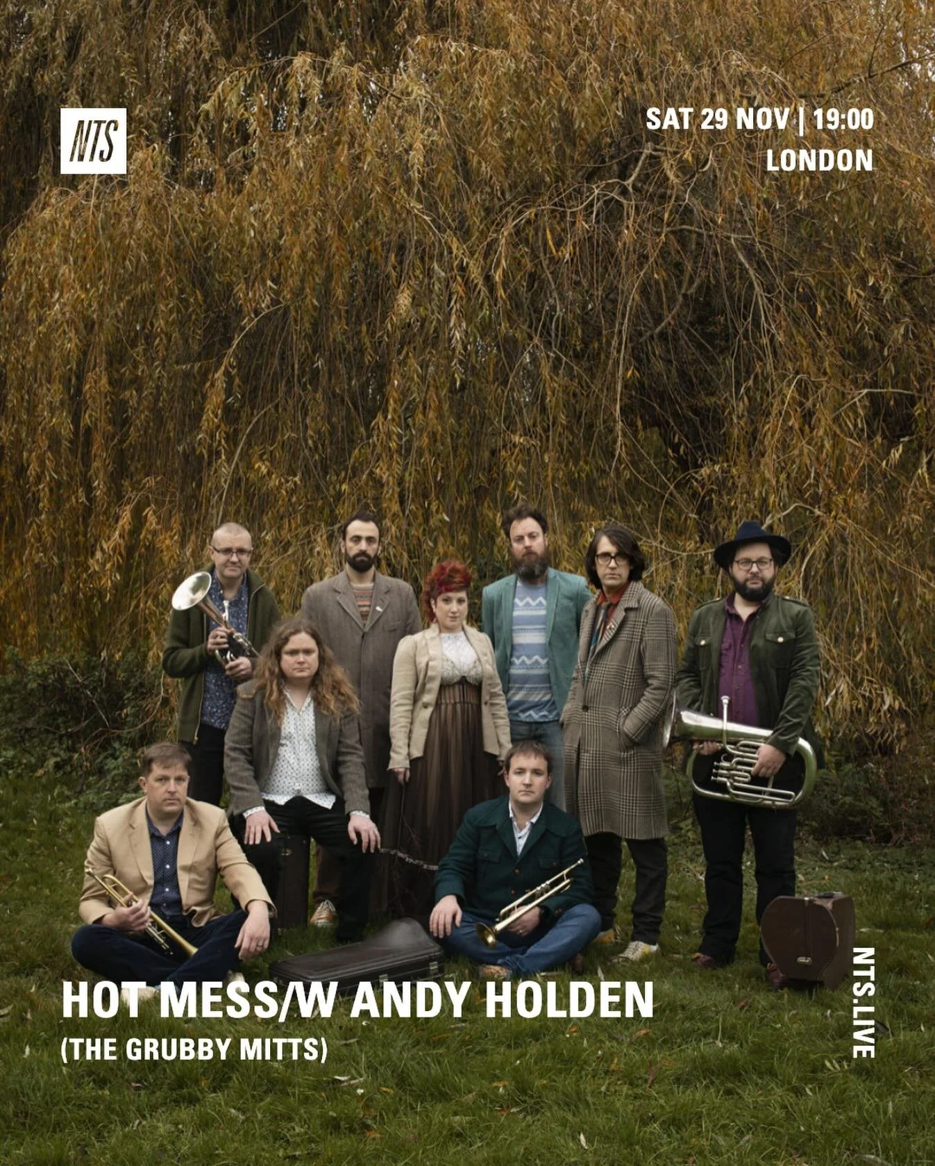 Tomorrow on @nts_radio we have Artist @andyholdenphotos of the @grubbymittsband guesting on the show. We only have a handful of shows left, so what are you going to do ? Not listen to it ? That would@be crazy. Cancel your evening.